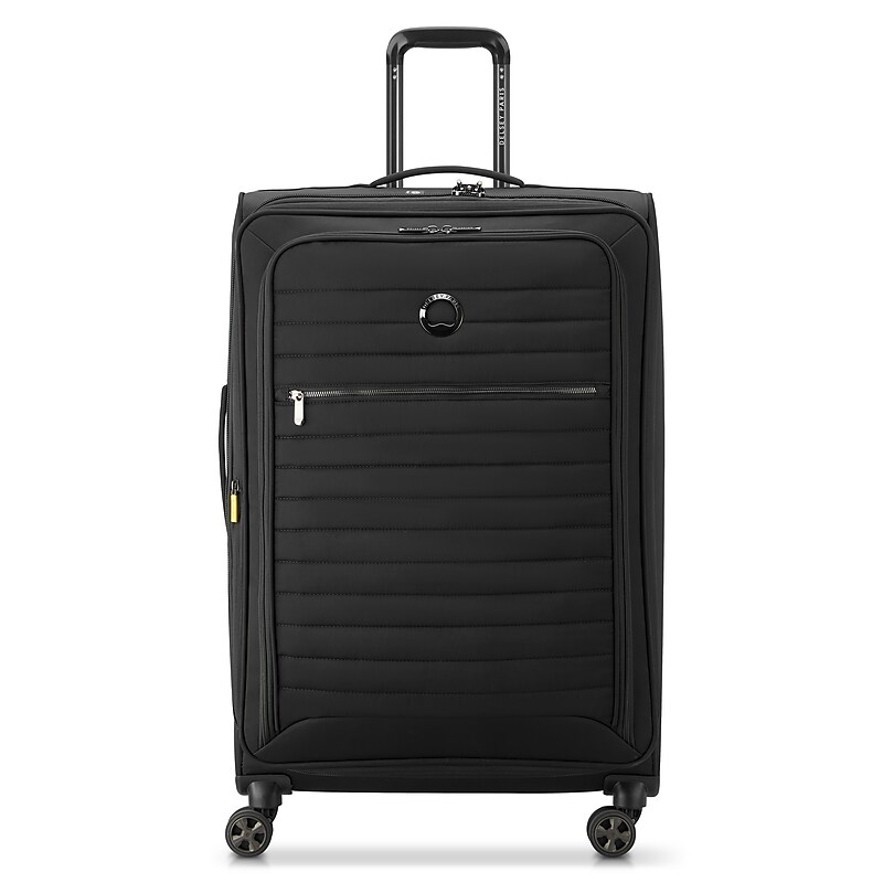 Delsey Cruise 3.0 28" Suitcase, 4-Wheeled Spinner, TSA Checkpoint Friendly, Black (40287983600) image 1