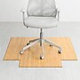 Anji Mountain Plush Bamboo Carpet & Hard Floor Chair Mat with Lip, 47" x 51", Natural (AMB0500-1002)~#|#~73AA37BC-61D3-48A7-8B8A88CCDA7933D3_sc7
