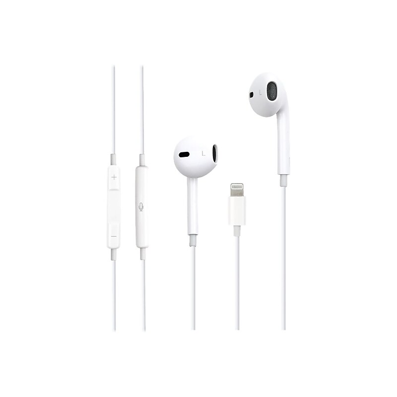 Vivitar Earbud Headphones, White (VLOG3003WHT3512) image 1