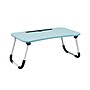 Mind Reader 13.75" x 23.5" MDF/Metal Lap Desk/Laptop Stand With Folding Legs, Blue (LBSTUDY-BLU)~#|#~73AB4017-94B5-41C8-A8E6048D0C836173_sc7