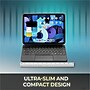 Adesso Aluminum 12.9" to 13" Portable iPad Case With Bluetooth Keyboard And Touchpad for iPad Pro & iPad Air, Black (WKB-7020)~#|#~73AB5C95-239A-4AF6-807465AB2360ABFC_sc7