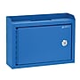 AdirOffice Steel Multipurpose Interoffice Mailbox Drop Box, Medium, Blue (631-02-BLU-PKG)~#|#~73ABC785-6008-44D7-9865699DD1F8B66B_sc7