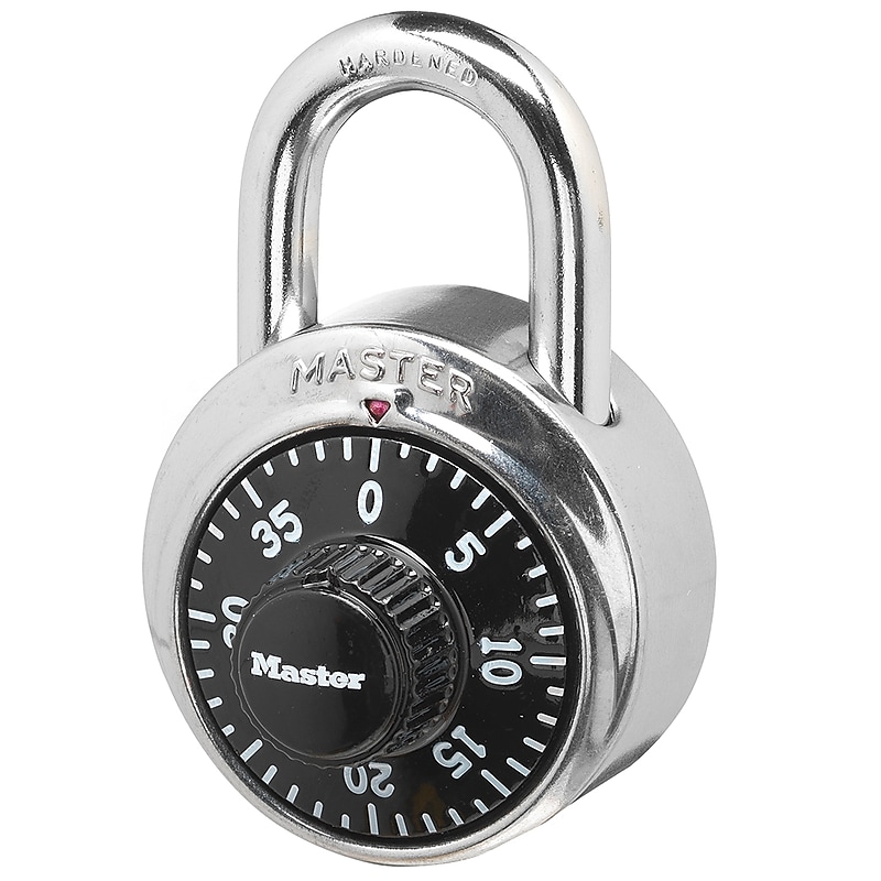 Master Lock Combination Padlock, 24/Carton (1500D) image 1