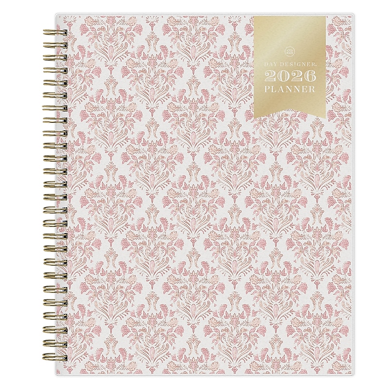 2026 Blue Sky Day Designer Kenzari 9" x 7" Daily & Monthly Personal Organizer, Plastic Cover (154647) image 1