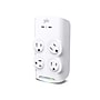 360 Electrical Revolve60 4-Outlet 2-USB Port Surge Protector, White (3E0773-WHT6NA)~#|#~73BBB2AC-437A-4041-B72E3C0B556C038B_sc7