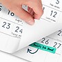 2027 AT-A-GLANCE Contemporary 12" x 27" Three-Month Wall Calendar, White/Black (PM11X-28-27)~#|#~73BDC98B-9567-487E-A18AA3B359301DAD_sc7