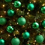 Nearly Natural Holiday Christmas Green Shatterproof Ornament Set, 3", 20/Set (D1056-GR)~#|#~73C30100-C445-492B-B0DC0A98F71072BB_sc7