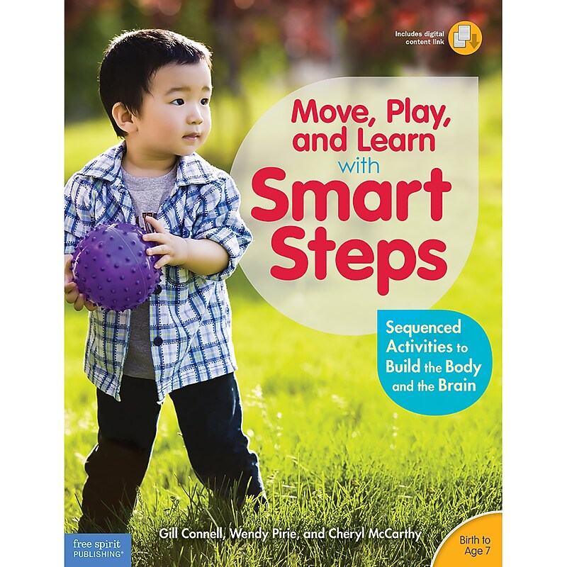 Free Spirit Publishing Move, Play, and Learn with Smart Steps: Sequenced Activities to Build the Body and the Brain (SEP899422) image 1
