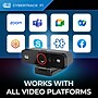 Adesso HD 1080P Webcam, 2.1 Megapixel, Black (CyberTrack F1)~#|#~73C8002F-4EDC-4DEC-801347A59E8EBAC0_sc7