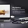 Alogic Ruck USB-A/USB-C Power Bank, 130W, 20000 mAh, Silver (R20KPB130W)~#|#~73CA672C-7D49-40A2-B2D909C0BF5FB339_sc7