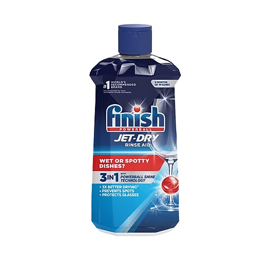 Finish JetDry Dishwasher Rinse Aid, 8.45 oz. (5170075713) Staples