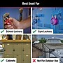 Master Lock Combination Padlock, Color Chosen At Random (1530DCM)~#|#~73CFB892-2511-4C2B-BAE4E4D2F1ABA6B7_sc7