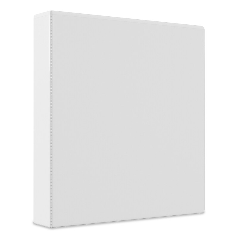 Staples 2" 3-Ring View Binder, White (ST23725-CC) image 1