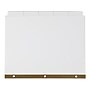 Staples Big Tab Write‑On Paper Dividers, 5‑Tab, White, Writable Customizable Binder Index Dividers, 4‑Pack~#|#~36724D3C-AED3-42CF-9F0D06097C8921B1_sc7