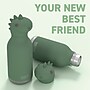 ASOBU Bestie Bottle Dinosaur Stainless Steel Vacuum Insulated Water Bottle, 16 oz., Green (ADNASBV44DI)~#|#~73D8A332-4ACC-411E-A19C26FFA65EFEB7_sc7