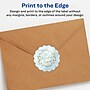 Avery Laser/Inkjet Decorative Edge Multipurpose Labels, 2.5"  x 2.5", Glossy White, 225/Pack (94516)~#|#~73DC47DE-63D9-4769-9F7E64C997A65D3E_sc7