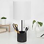 Creekwood Home 18.5" LED Table Lamp with USB Port, Black (CWT-1007-BK)~#|#~73DF3B4B-62B6-47E8-AD1F493330D1BAC3_sc7
