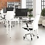 Bush Business Furniture Hustle 60W x 30D Computer Desk with Metal Legs, White (HUD160WH)~#|#~73E00E33-432C-4B82-9481D816E8A1DE3E_sc7