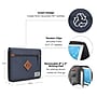 Solo Wave Polyester 11" Tablet Padfolio, Navy/Tan (UBN173-5)~#|#~73E23399-40F3-4B91-B7BA4ADDDAB0A59A_sc7