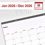 2026 Staples 22" x 17" Monthly Desk Pad Calendar, Gray (ST59701-26)~#|#~73E7C14C-A1B2-4129-8DDD56C13B891AED_sc7