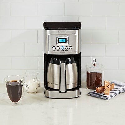 Cuisinart 12-Cups Automatic Coffee Maker, Black (DCC3400NAS) Sansujyuku sansujyuku.com