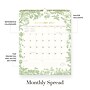 2027 Blue Sky Day Designer 12" x 15" Monthly Wall Calendar, Green/Gold (161712)~#|#~73FB3317-7364-40B8-B1FE9B1EC6316942_sc7
