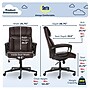 Serta Hannah I Ergonomic Bonded Leather Swivel Executive Chair, Biscuit (43670G)~#|#~73FE9772-6A6D-4527-BE3D987334F8C629_sc7