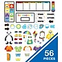 Carson Dellosa Education Deluxe Calendar Pocket Chart and Weather Set, 2 Pieces~#|#~74039FE8-8884-4A04-ADE1C7A70FD0ED3A_sc7