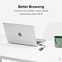Plugable USB Type-C Gigabit Ethernet Adapter, Male to Female, Black (USBC-E1000)~#|#~7404B11C-3CD8-4903-B948215F072DF799_sc7