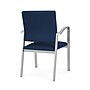 Lesro Newport Vinyl Guest Chair, Patriot Plus Imperial Blue/Silver (NP1101.SSV-01PPIB)~#|#~7404DD81-5F6E-469F-86E2A30E12F8AEEC_sc7