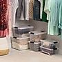 Iris 13.5 Quart Storage Container with Lid, Plastic, Clear, 6/Pack (500295)~#|#~7405043E-A89F-4AF6-B0E1F6316C8A2C5C_sc7