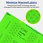 Avery Laser/Inkjet Multipurpose Rectangle Labels, 2" x 7", Neon Green, 320/Box (94243)~#|#~740640FF-D1AB-4118-9B9E968B6F44AADA_sc7