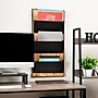 Mind Reader 3-Compartment Wood and Metal Wall Mountable Wall File, Letter/Legal Size, Black (WALLPOCKET-BLK)~#|#~740780E2-FDC9-46D0-BDEAE210C81E1BA2_sc7