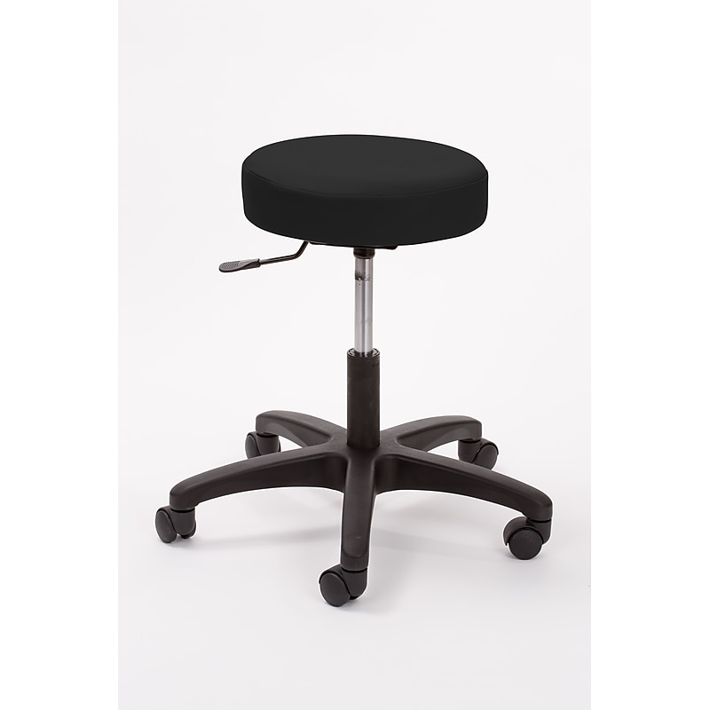 Brandt Industries Armless Vinyl Medical Stool (13421 Black) image 1