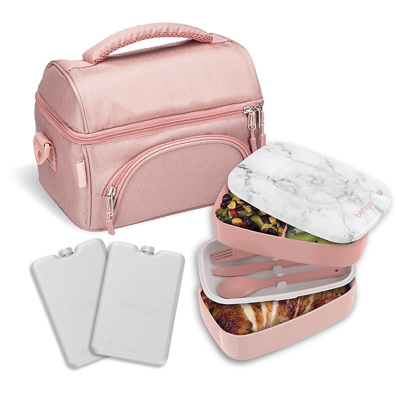 Bentgo Deluxe Lunch Set, Blush (BGBDL1-M) image 1