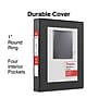 Staples Mini 1" 3-Ring View Binder, Black (55397/26454)~#|#~74161389-0EAB-4F15-93E465B2A463FDB2_sc7