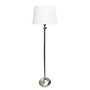 Lalia Home Perennial 58.5"/30" Brushed Nickel Three-Piece Floor/ Table Lamp Set with Tapered Shades (LHS-1005-BN)~#|#~741618C7-26D8-41D4-A63BEF67E9CE20CB_sc7