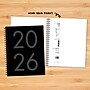 2026 Willow Creek 6.5" x  Weekly & Monthly Planner, Paperboard Cover, Black (56646)~#|#~74175D46-AA69-488F-AF0C34F2831F965D_sc7