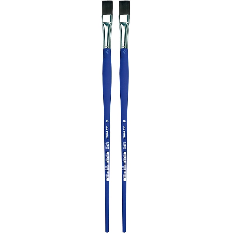 da Vinci FORTE-Acrylics Oil and Acrylic Synthetic Student Brushes, 2 /Pack (DVXVA864016-2) image 1