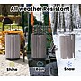 Alpine Industries Steel Outdoor Trash Can with Open Lid, 32 Gallon, Gray (ALP4400-01-GRY)~#|#~741A3432-CC35-4820-912974E432B004F9_sc7
