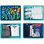 Humble Crew Large Storage Bins, Navy/Teal, 4/Pack (XL104)~#|#~741D0EED-641A-4816-9E8D5633F191A06A_sc7