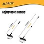 Gritt Commercial Telescoping 8' Window Squeegee & Washer, Black/Silver (GRI185-8-39-EA)~#|#~741D7A1C-5D65-4602-901861D4A8581C21_sc7