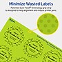 Avery Laser/Inkjet Multipurpose Circle Labels, 2" Dia., Bright Green, 240/Pack (94501)~#|#~741D8BFD-2C4E-4BBB-B0AD5CBD6EC21DD9_sc7