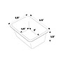 Humble Crew Small Storage Bins, Pink/Purple, 4/Pack (SM098)~#|#~741DD5A1-C79F-4D03-AE73D3C0A49A492F_sc7