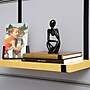 Mind Reader Hanging Desk Shelf, Brown (HOOKSHELF-BRN)~#|#~741E3B1D-D2CA-47C1-93DCD11388DA26B0_sc7