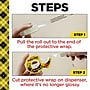 Scotch Removable Double Sided Tape with Dispenser, 3/4" x 11.11 yds., Clear (667)~#|#~7425CB61-D920-45FD-86189823E3EE678E_sc7