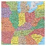 SwiftMaps USA Wall Map 24" x 36" Classic Elite Laminated Edition (SM US CL EL 24L)~#|#~7426A843-4831-4086-B380529283EEBF52_sc7