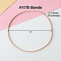 Staples Multi-Purpose #117B Rubber Bands, 7" x 1/8", 200/Pack (28621-CC)~#|#~7426DC11-E874-4588-A62FF5E8DBB709AA_sc7