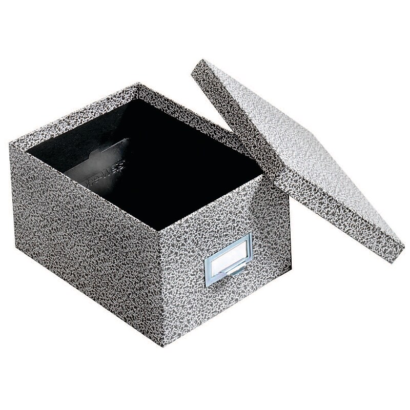 Pendaflex Index Card File Box, 1000-Card Capacity, Black Agate (95 BLA) image 1