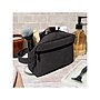 Brookstone 8.27" Fabric Travel Pouch, Black (BNDM0001)~#|#~742CDF7E-859F-40EE-A0976EFF3E029473_sc7